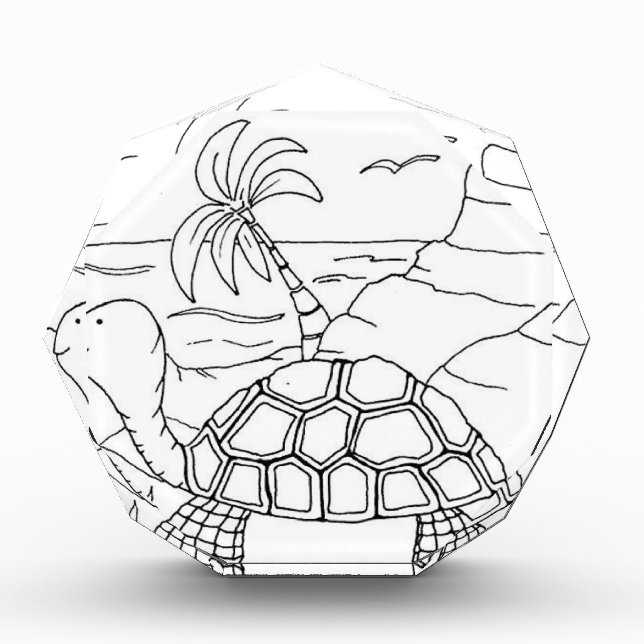 serbian cyrillic turtle award (Front)