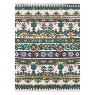 Serbian ethnic seamless design 5 tablecloth