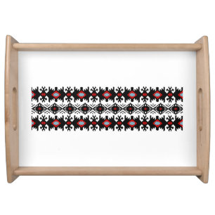 serbian etno T-Shirt Tote Bag Keychain Golf Hat Cl Serving Tray