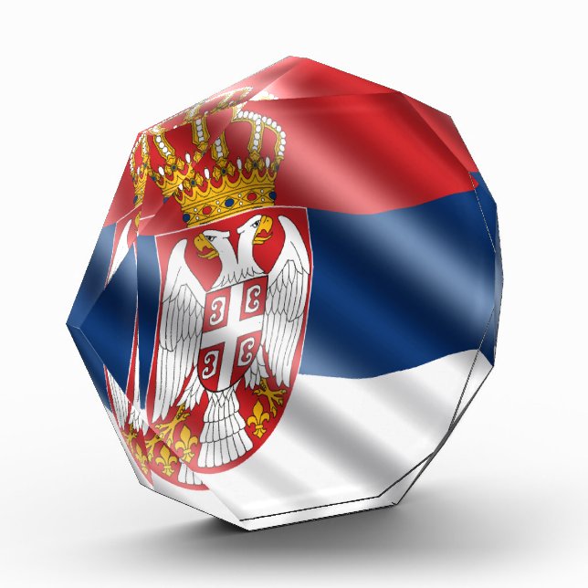 Serbian flag award (Left)