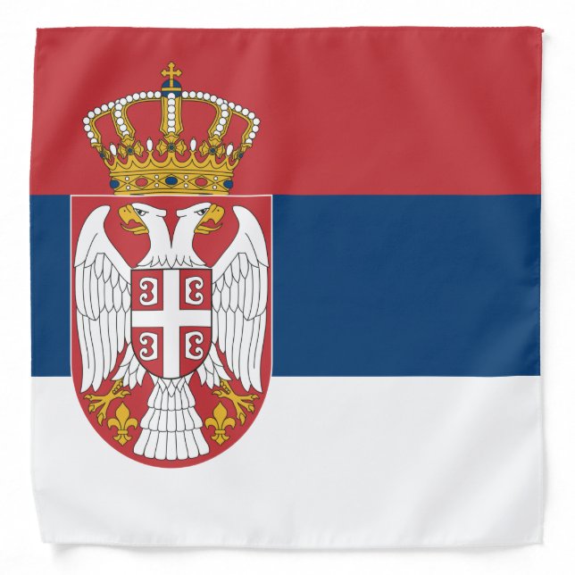 Serbian Flag Bandana (Front)