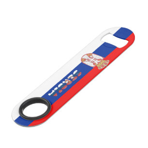 Serbian flag bar key