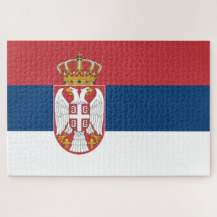 Serbian Flag Jigsaw Puzzle