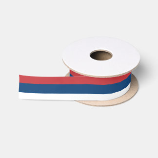Serbian flag ribbon