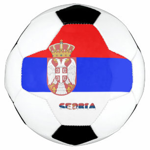 Serbian flag soccer ball