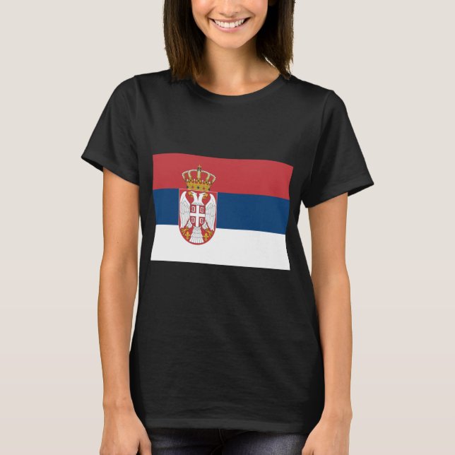 Serbian Flag T-Shirt (Front)