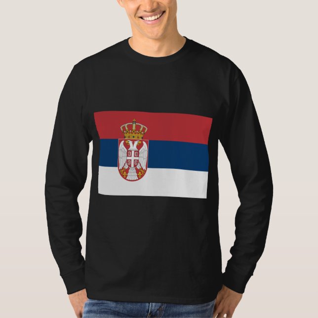 Serbian Flag T-Shirt (Front)