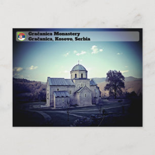 SERBIAN MONASTERIES - Gračanica Monastery Postcard