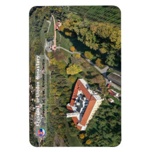 SERBIAN MONASTERIES - Krušedol Monastery Magnet