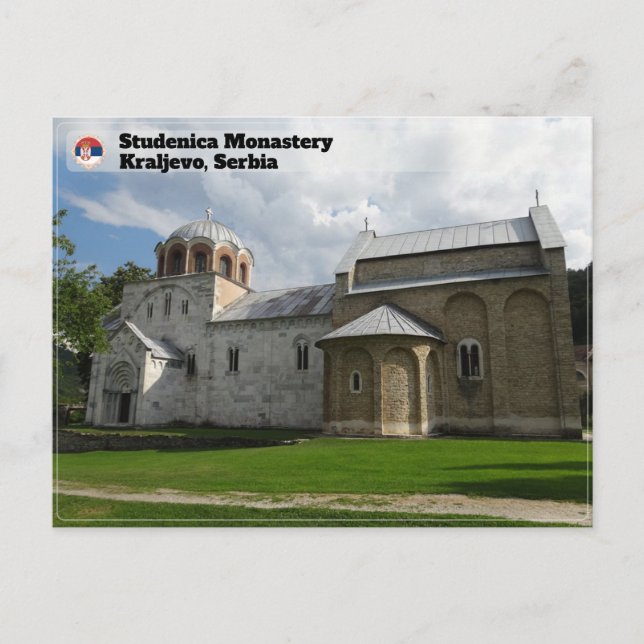 SERBIAN MONASTERIES - Studenica Monastery Postcard (Front)