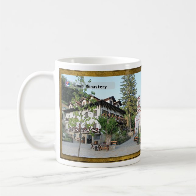 SERBIAN MONASTERIES - Tuman Monastery 1 Coffee Mug (Left)