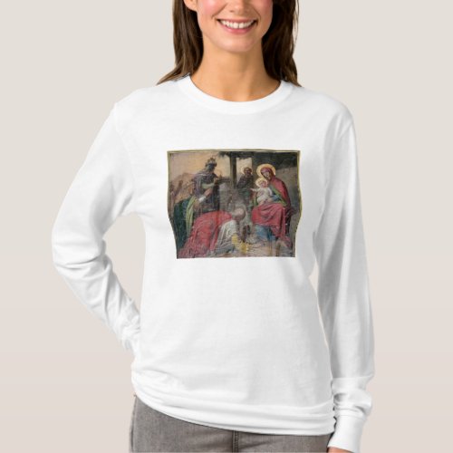 Serbian Orthodox icongraphy at Valjevo Church _ T_Shirt