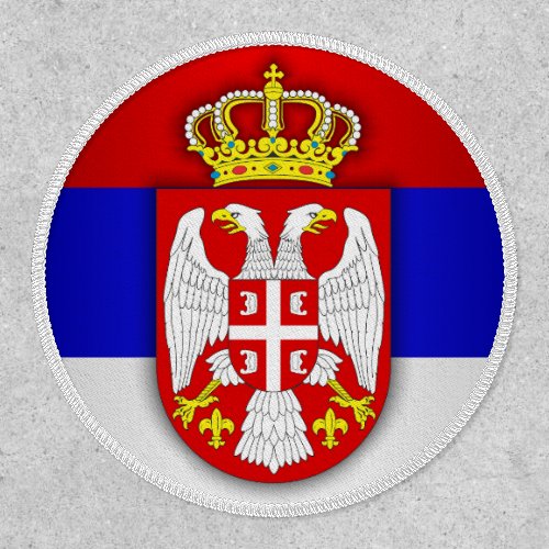 Serbian Pride Shirts Patch
