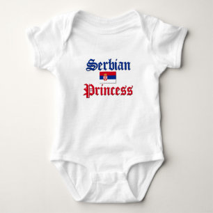 Serbian Princess Baby Bodysuit