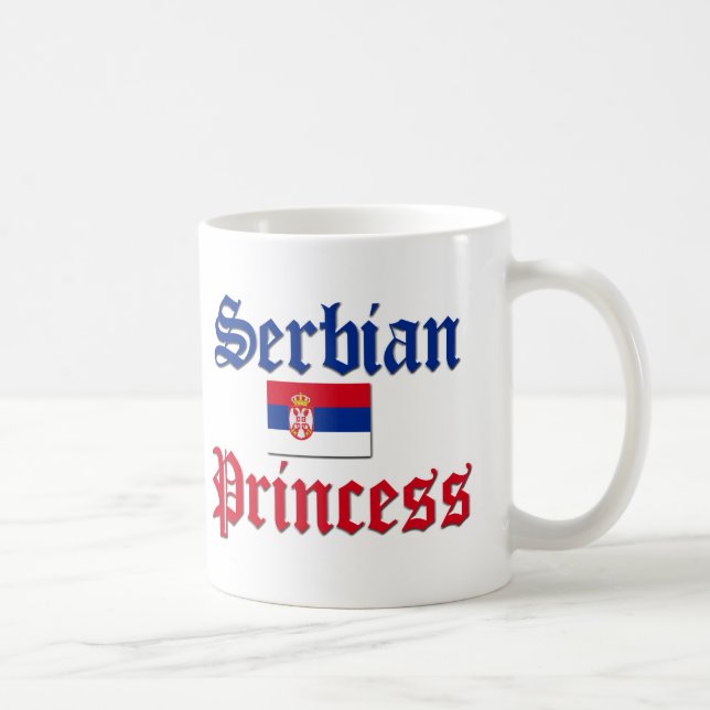 Serbian Princess Coffee Mug (Right)