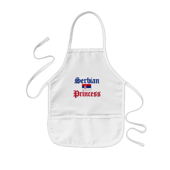 Serbian Princess Kids' Apron (Front)