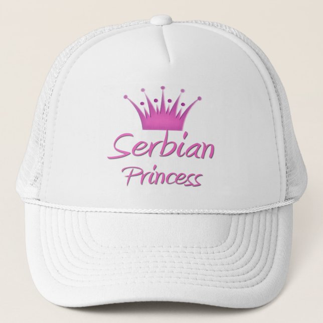 Serbian Princess Trucker Hat (Front)