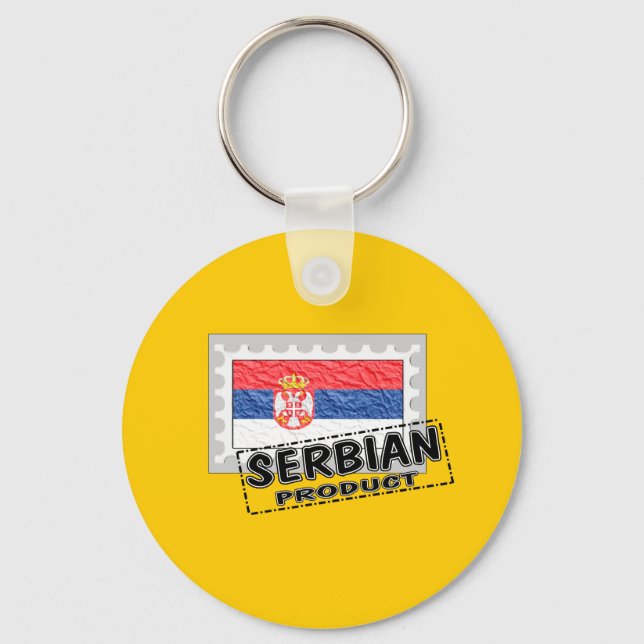 Serbian product keychain (Front)