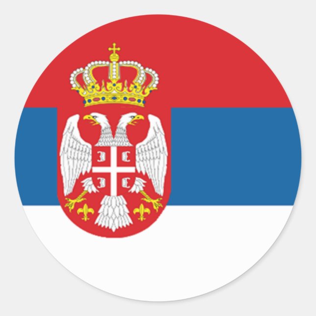 Serbian stickers (Front)
