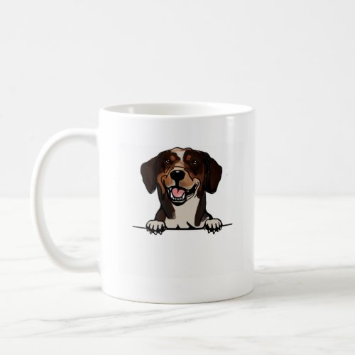 Serbian tricolour hound  coffee mug