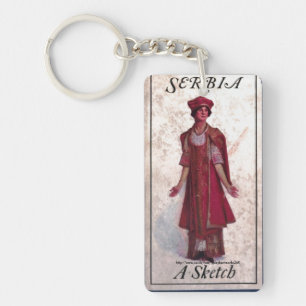 "Serbian Vintage" Keychain