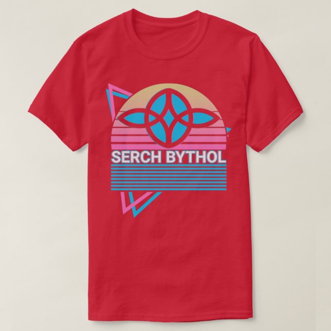 Serch Bythol Celtic Knot Retro T-Shirt (Design Front)