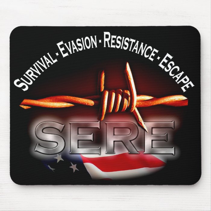 SERE   US military training mouse pad