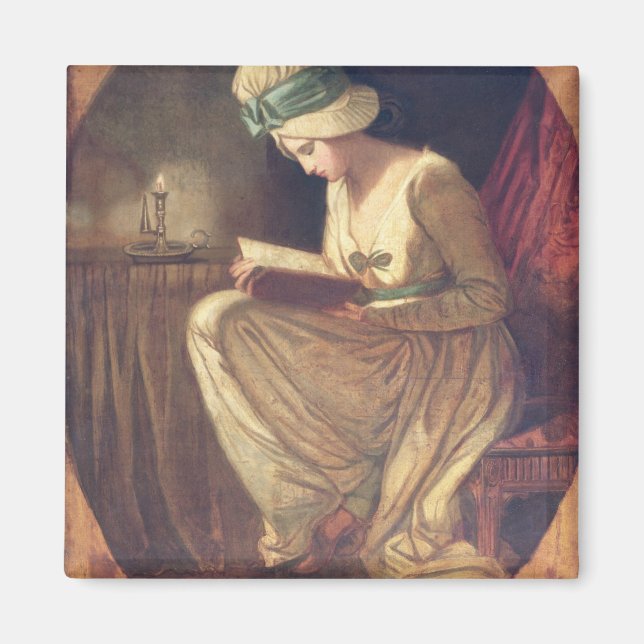 Serena (oil on canvas) magnet (Front)