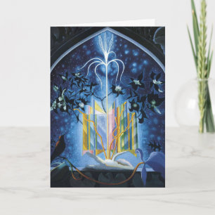 "Serenade, a Christmas Fantasy" by Joseph Stella Card