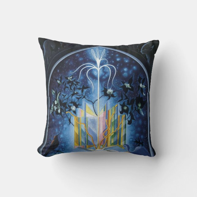 Serenade, A Christmas Fantasy, Throw Pillow (Front)