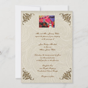 Serenade Day of the Dead Wedding Invitation