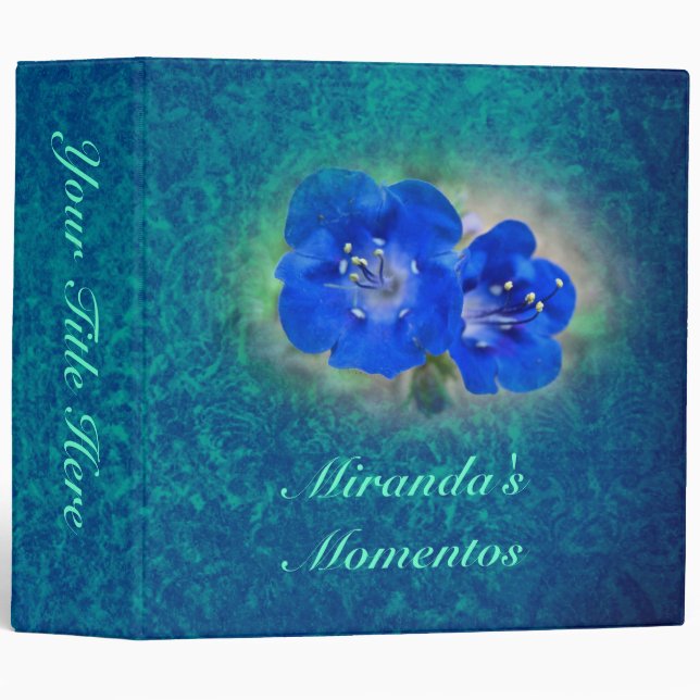 Serenade in Blue Binder (Front/Spine)