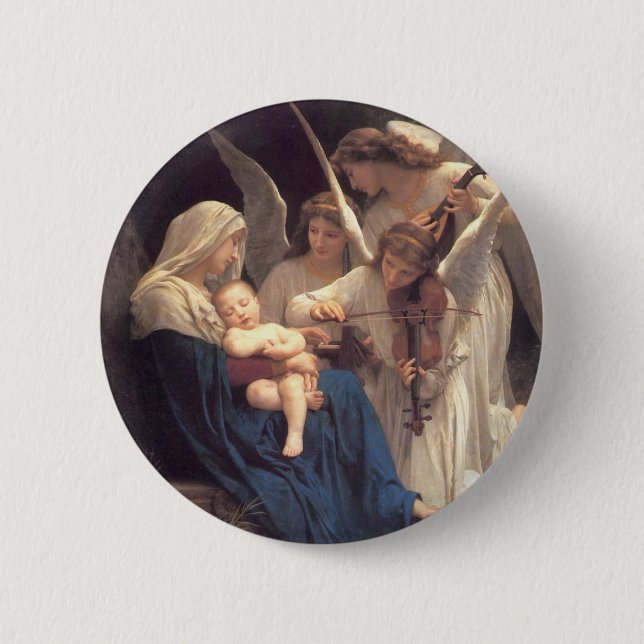 Serenade of Angels Pinback Button (Front)