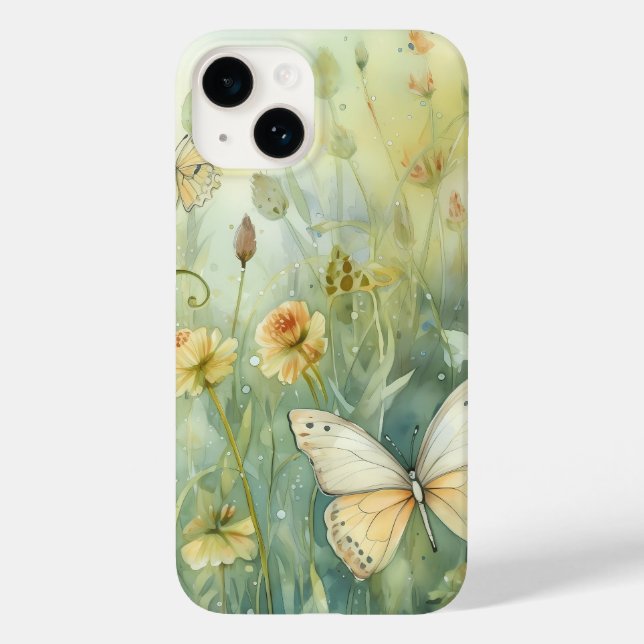 Serenade of Spring Butterflies Phone Case (Back)
