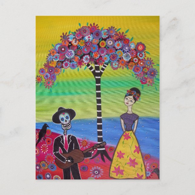SERENADING FRIDA POSTCARD (Front)