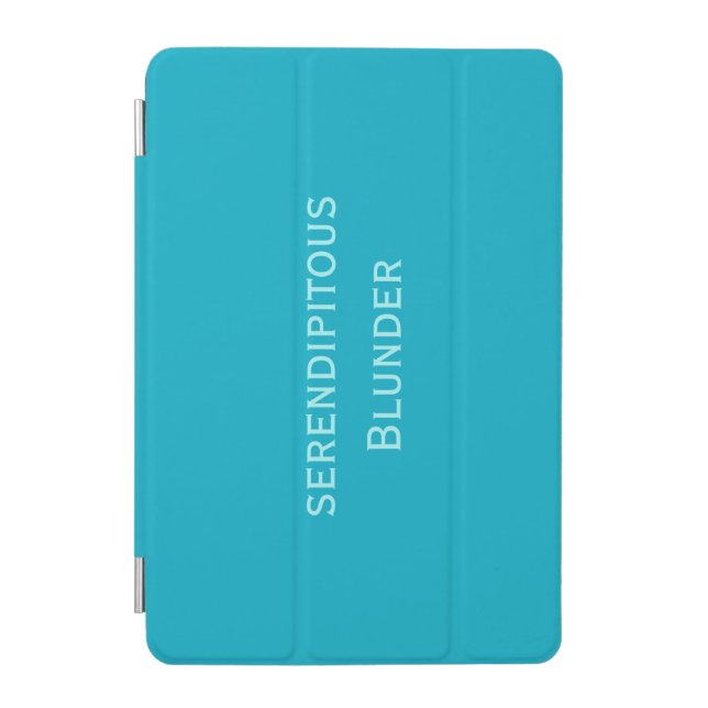 Serendipitous Blunder iPad Smart Cover (Front)