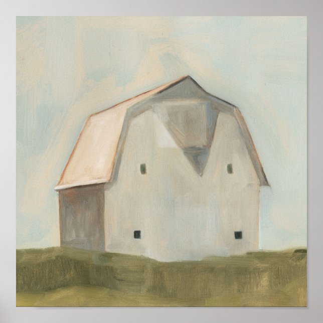 Serene Barn Poster (Front)
