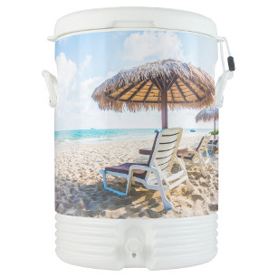 Serene Beach Igloo Half Gallon Beverage Cooler