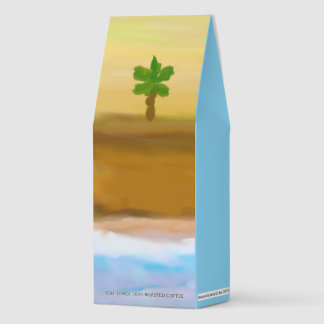 Serene Beach Scene Roasted Coffee