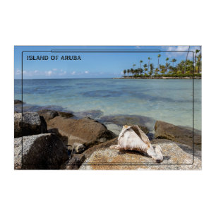 Serene Beauty of Aruba Acrylic Print