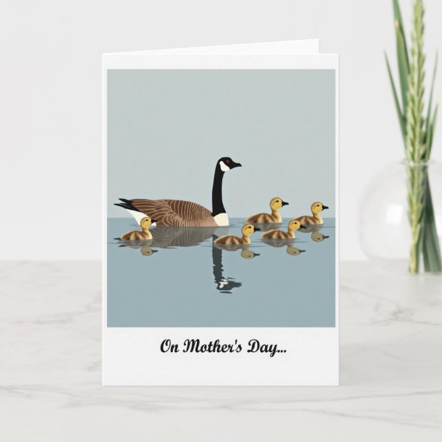 Serene Bird Mothers Day Card (Front)