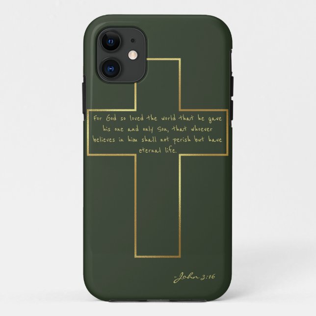 Serene Blessings: Pastel Christian Phone Case (Back)