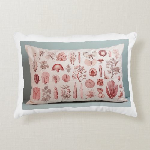 Serene Botanical Pillowcase Enhancing Tranquility Accent Pillow