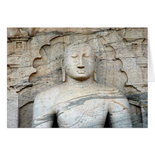 Serene Buddha Image Cards (Front Horizontal)