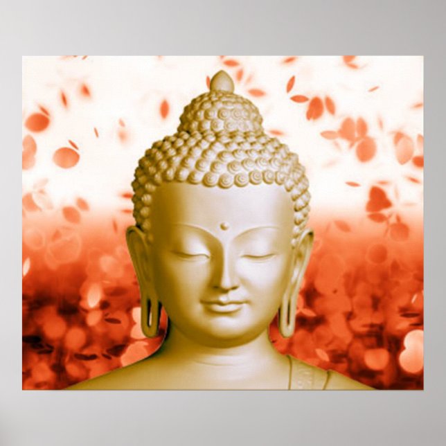 Serene Buddha poster (Front)