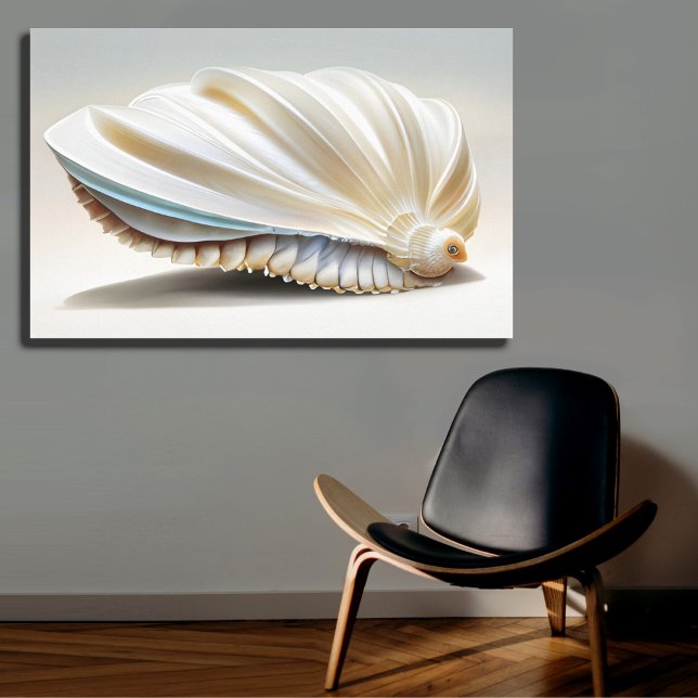 Serene Coastal Seashell Wall Art Ocean Home Decor (Creator Uploaded)