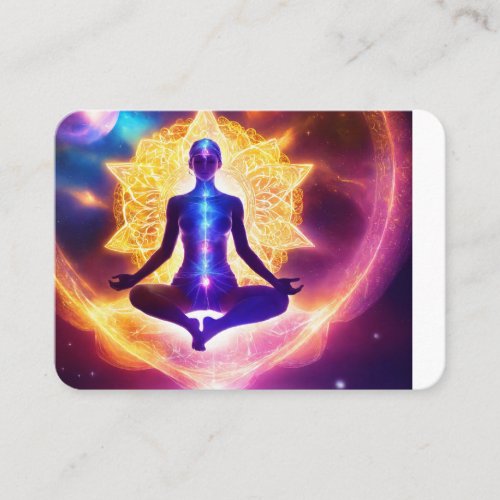 Serene Connections Premium Yoga Business Cards