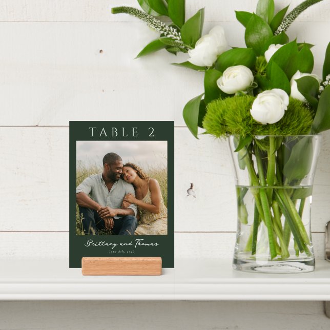 Serene Dark Green Photo Holder (Insitu 4)