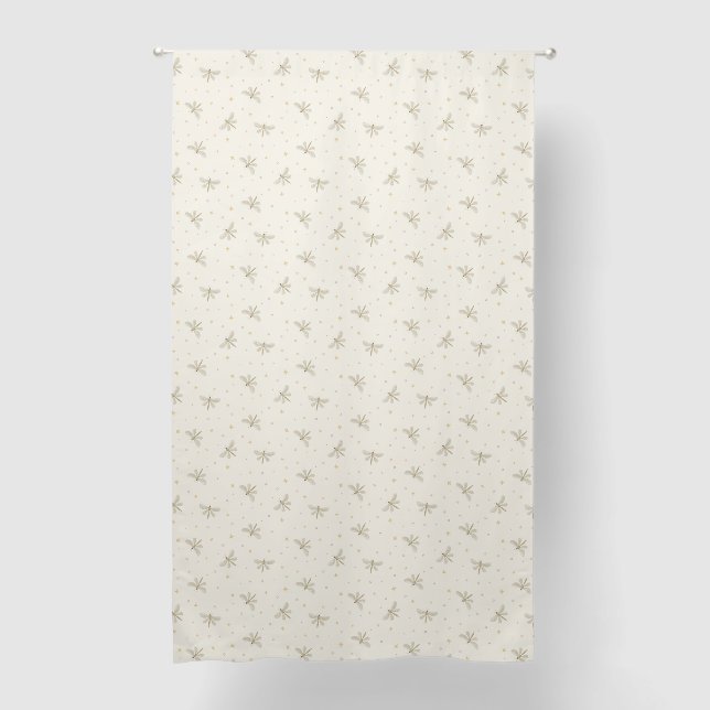 Serene Dragonflies Curtains (Front)