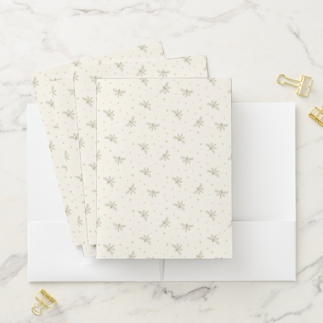 Serene Dragonflies Pocket Folders (In Situ)